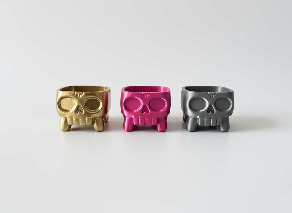 Skull Vase