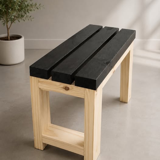 Banco - Madera Maciza - 70x31